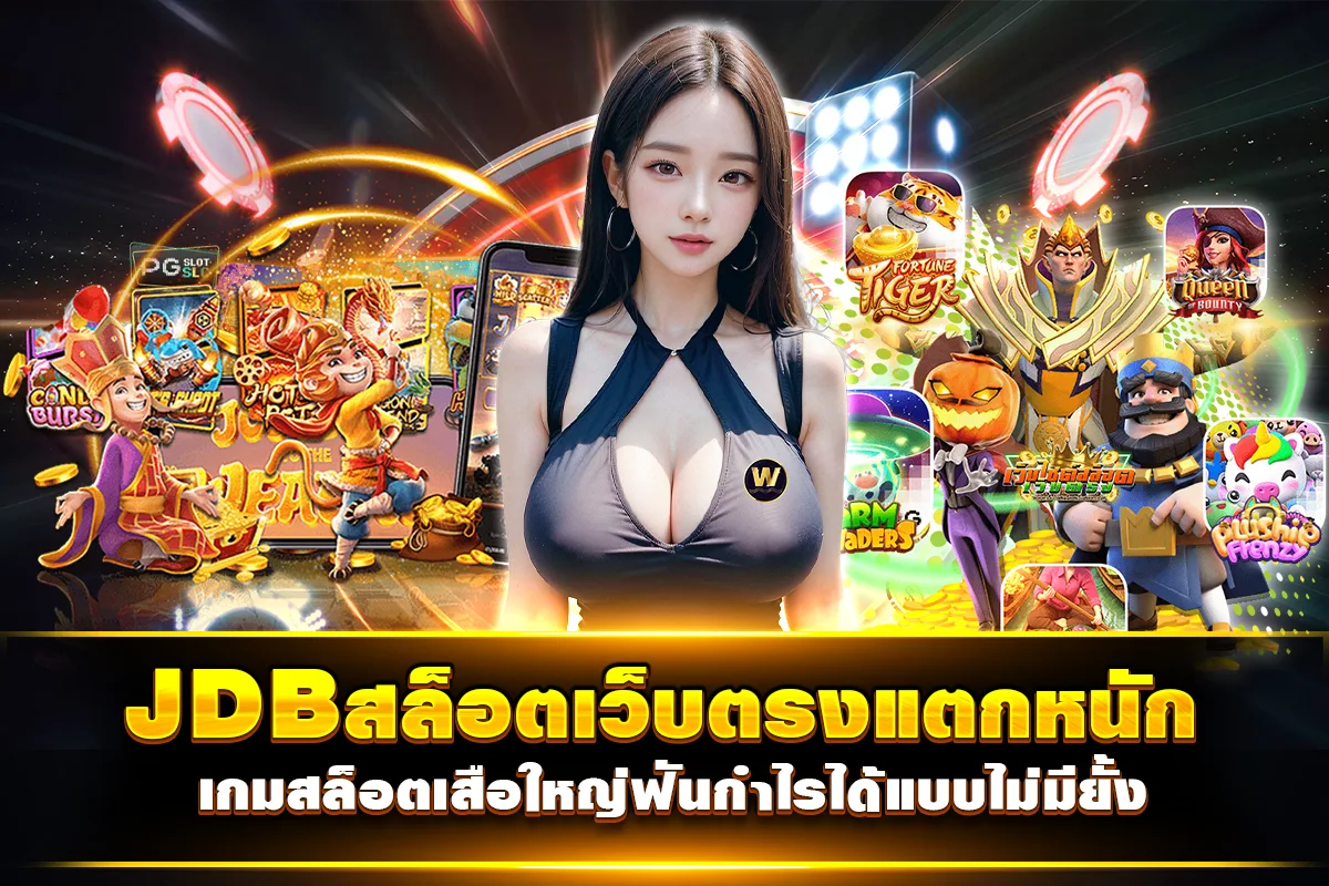 JDB สล็อตเว็บตรงแตกหนัก เกมสล็อตเสือใหญ่ฟันกำไรได้แบบไม่มียั้ง