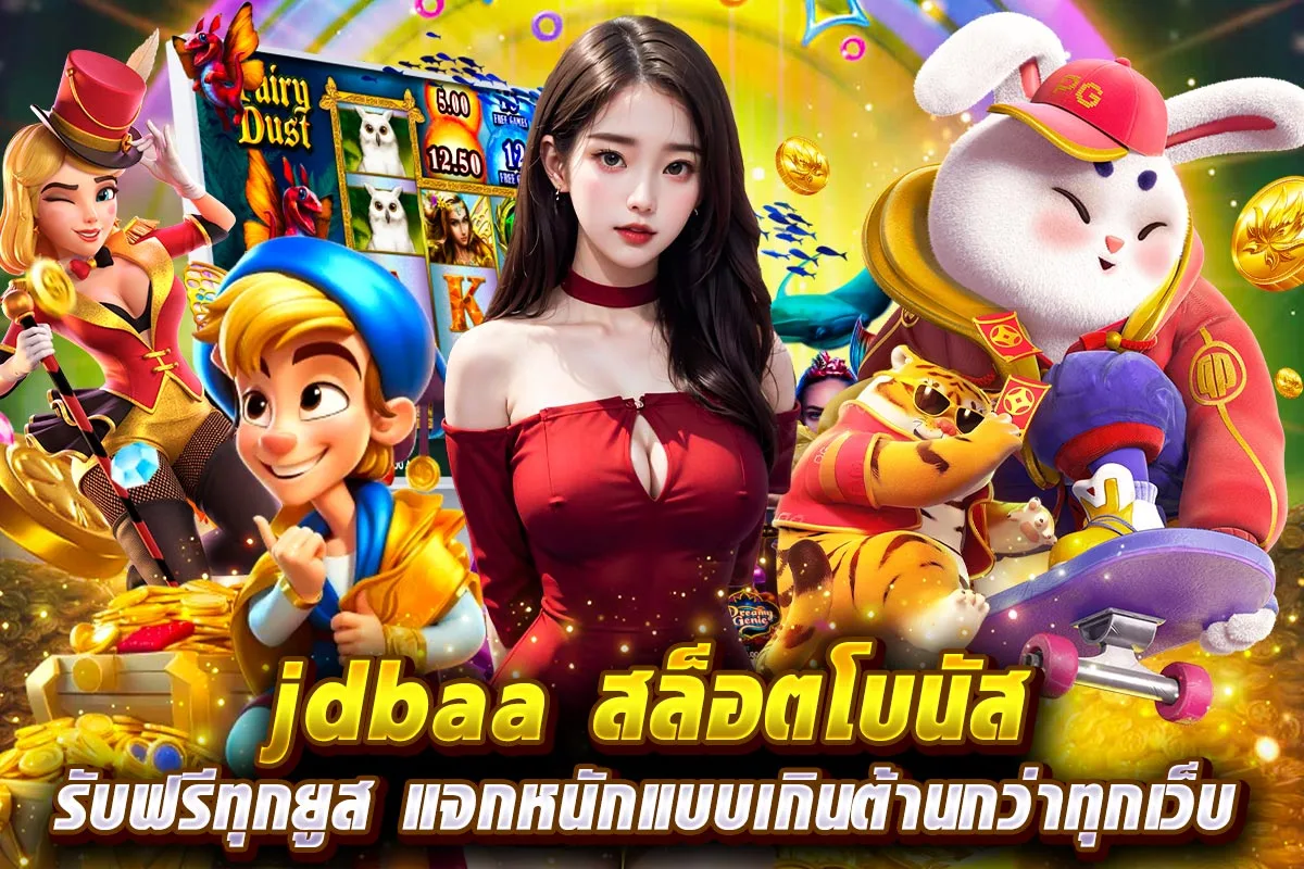 jdbaa สล็อตโบนัส รับฟรีทุกยูส แจกหนักแบบเกินต้านกว่าทุกเว็บ