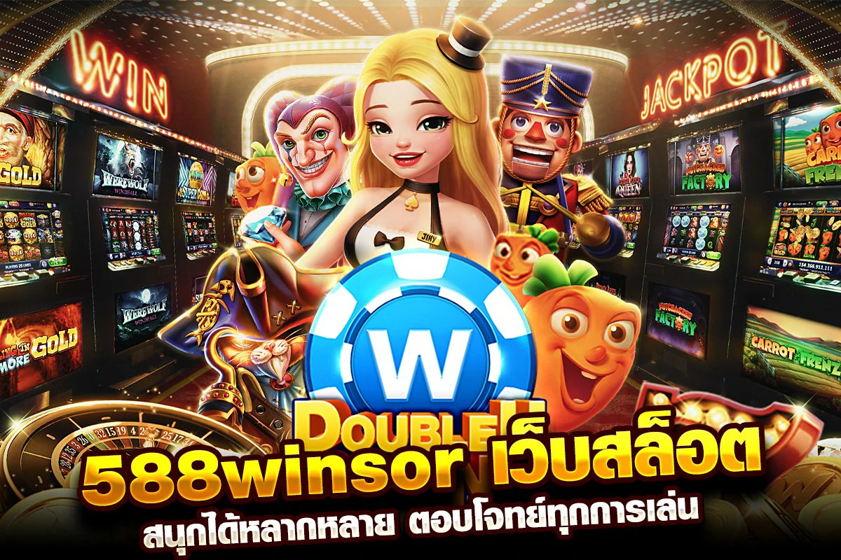 01. 588winsor เว็บสล็อต สนุกได้หลากหลาย ตอบโจทย์ทุกการเล่น